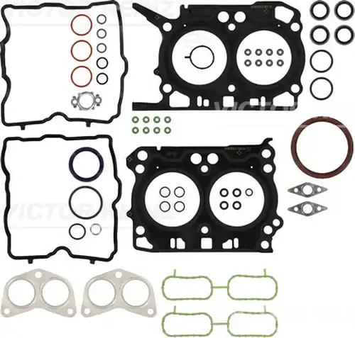 пълен комплект гарнитури, двигател VICTOR REINZ 01-10259-02
