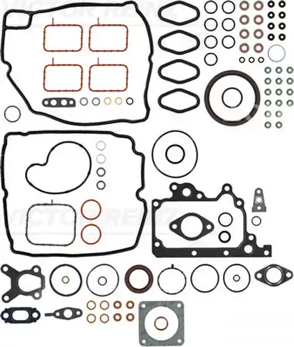 пълен комплект гарнитури, двигател VICTOR REINZ 01-11099-01