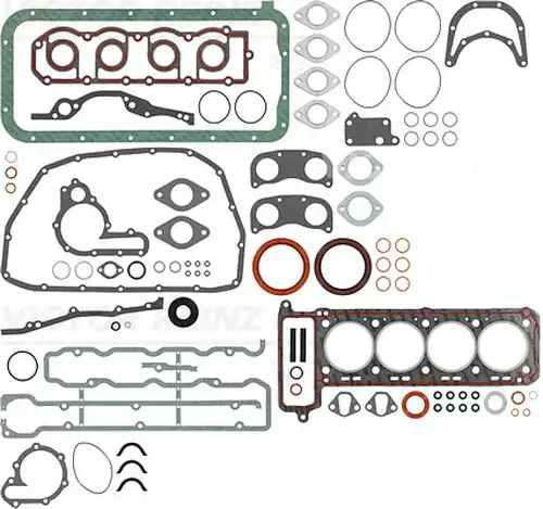 пълен комплект гарнитури, двигател VICTOR REINZ 01-35735-01