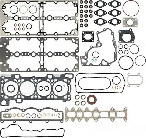 пълен комплект гарнитури, двигател VICTOR REINZ 01-37080-01