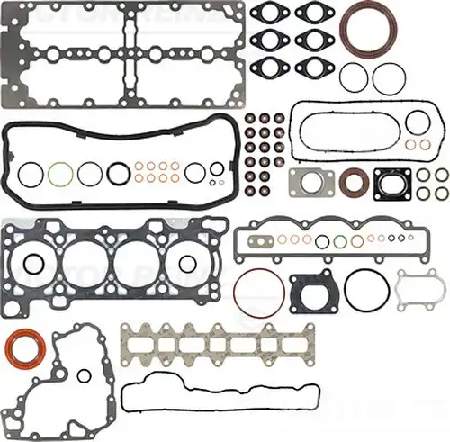 пълен комплект гарнитури, двигател VICTOR REINZ 01-37080-02