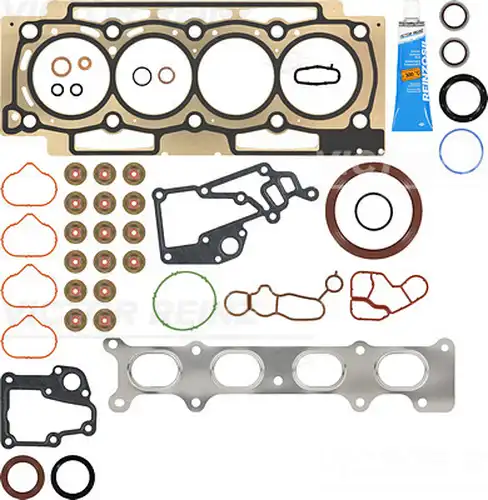 пълен комплект гарнитури, двигател VICTOR REINZ 01-37360-01