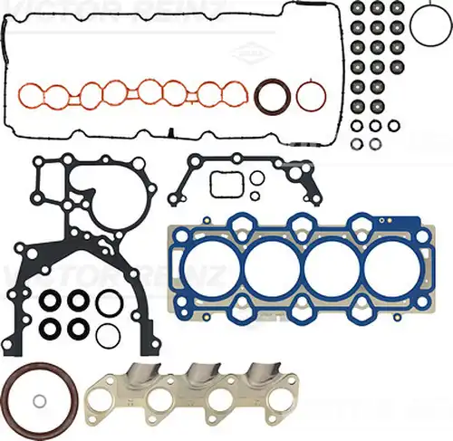 пълен комплект гарнитури, двигател VICTOR REINZ 01-37740-02
