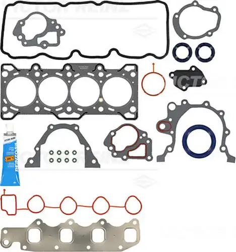 пълен комплект гарнитури, двигател VICTOR REINZ 01-53950-01