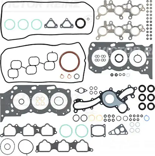 пълен комплект гарнитури, двигател VICTOR REINZ 01-54070-01