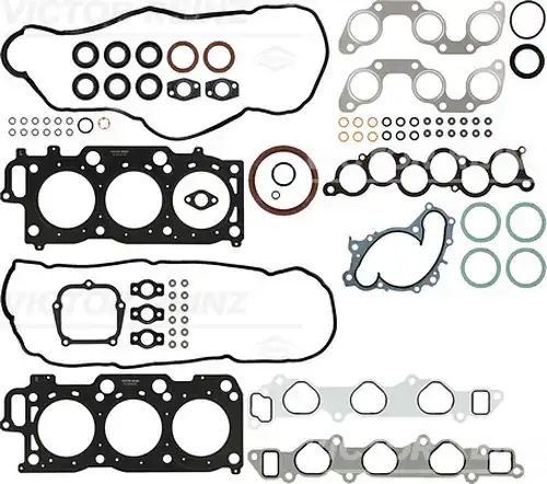 пълен комплект гарнитури, двигател VICTOR REINZ 01-54310-01