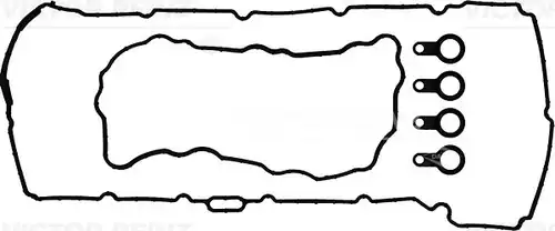 комплект гарнитури, капак на цилиндровата глава VICTOR REINZ 15-10001-01