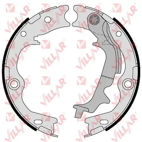 комплект спирачна челюст VILLAR 629.0267