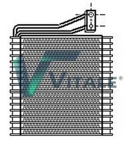 изпарител, климатична система VITALE CH210501