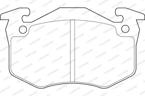 накладки WAGNER WBP20634A