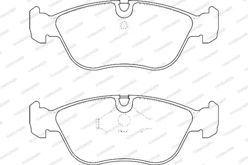 накладки WAGNER WBP21273A