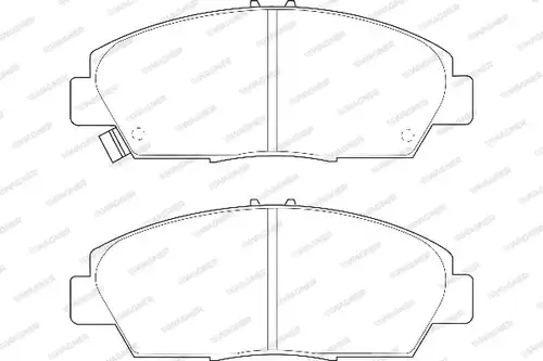 накладки WAGNER WBP21497A