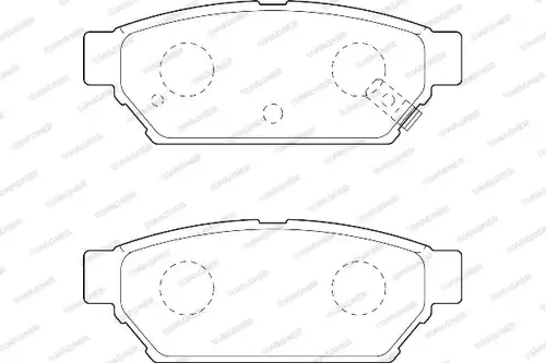 накладки WAGNER WBP21872A