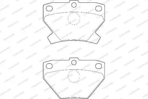 накладки WAGNER WBP23521A