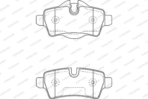 накладки WAGNER WBP24289A