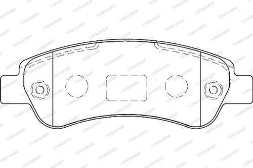 накладки WAGNER WBP24465A