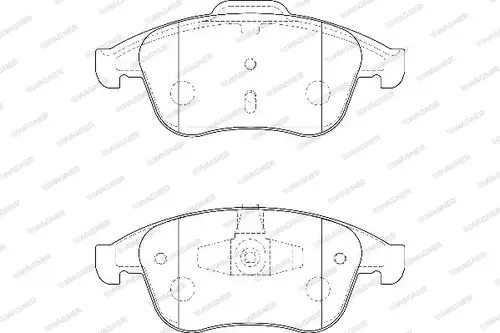 накладки WAGNER WBP24710A