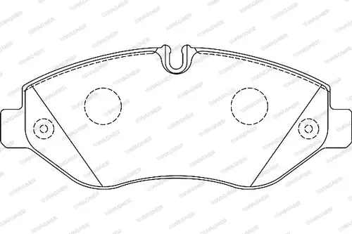 накладки WAGNER WBP29229A