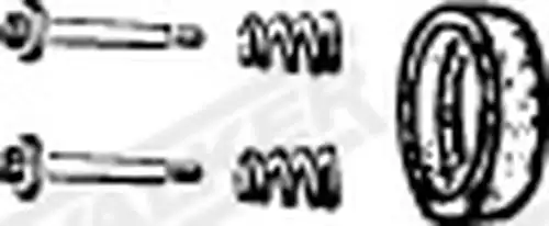 монтажен комплект, изпускателна система WALKER 14701