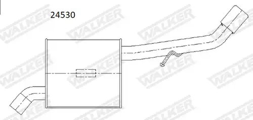 крайно гърне WALKER 24530