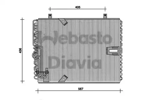 кондензатор, климатизация WEBASTO 82D0225015B