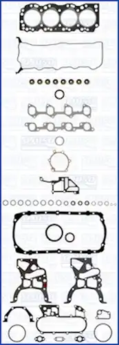 пълен комплект гарнитури, двигател WILMINK GROUP WG1163925