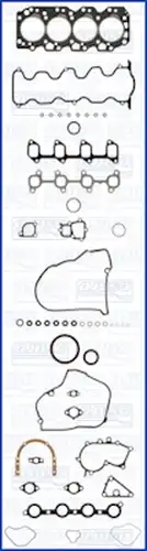 пълен комплект гарнитури, двигател WILMINK GROUP WG1163927