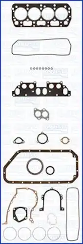 пълен комплект гарнитури, двигател WILMINK GROUP WG1164262