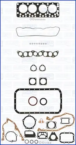 пълен комплект гарнитури, двигател WILMINK GROUP WG1164284