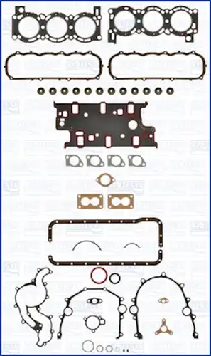 пълен комплект гарнитури, двигател WILMINK GROUP WG1164341