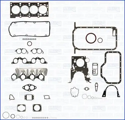 пълен комплект гарнитури, двигател WILMINK GROUP WG1164516