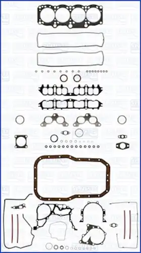 пълен комплект гарнитури, двигател WILMINK GROUP WG1164550