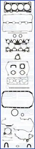 пълен комплект гарнитури, двигател WILMINK GROUP WG1164567