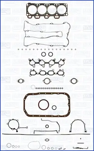 пълен комплект гарнитури, двигател WILMINK GROUP WG1164568