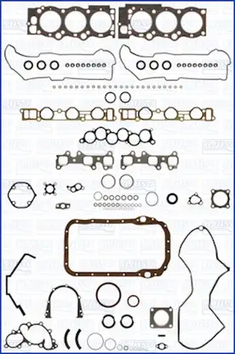 пълен комплект гарнитури, двигател WILMINK GROUP WG1164650