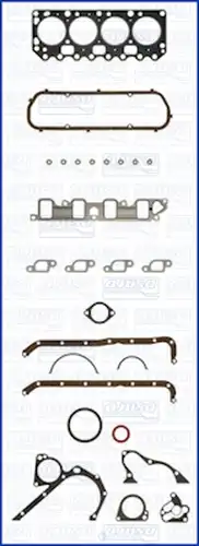 пълен комплект гарнитури, двигател WILMINK GROUP WG1164820