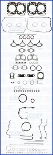 пълен комплект гарнитури, двигател WILMINK GROUP WG1165160