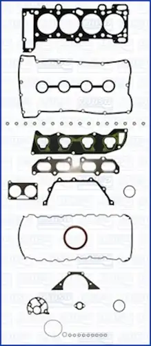 пълен комплект гарнитури, двигател WILMINK GROUP WG1165281