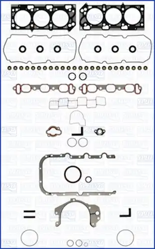 пълен комплект гарнитури, двигател WILMINK GROUP WG1165323