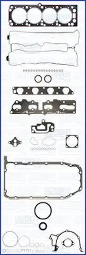 пълен комплект гарнитури, двигател WILMINK GROUP WG1165398