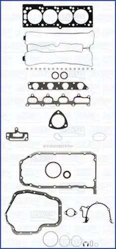 пълен комплект гарнитури, двигател WILMINK GROUP WG1165431