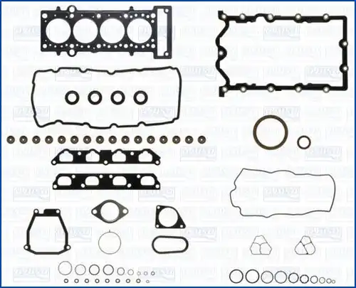 пълен комплект гарнитури, двигател WILMINK GROUP WG1165456