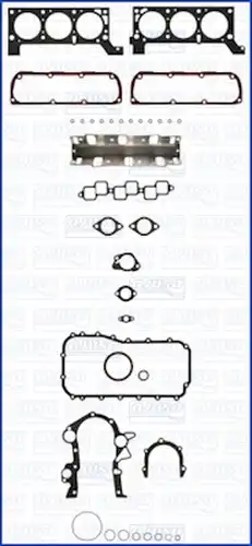 пълен комплект гарнитури, двигател WILMINK GROUP WG1165524