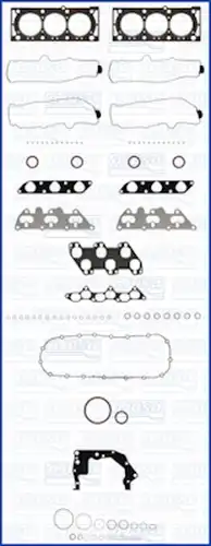 пълен комплект гарнитури, двигател WILMINK GROUP WG1165617