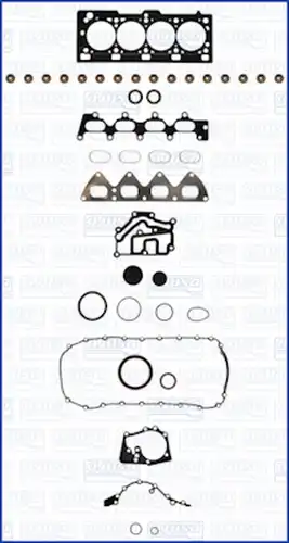 пълен комплект гарнитури, двигател WILMINK GROUP WG1165713