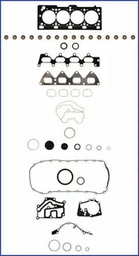 пълен комплект гарнитури, двигател WILMINK GROUP WG1165717