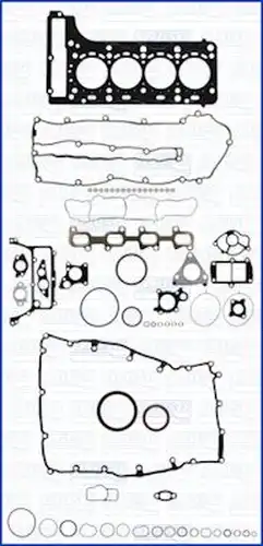 пълен комплект гарнитури, двигател WILMINK GROUP WG1165750