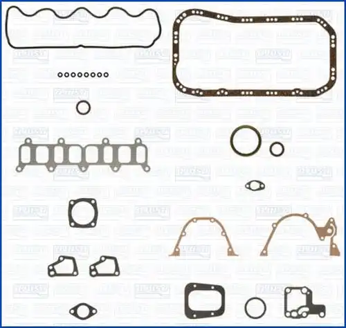 пълен комплект гарнитури, двигател WILMINK GROUP WG1165862