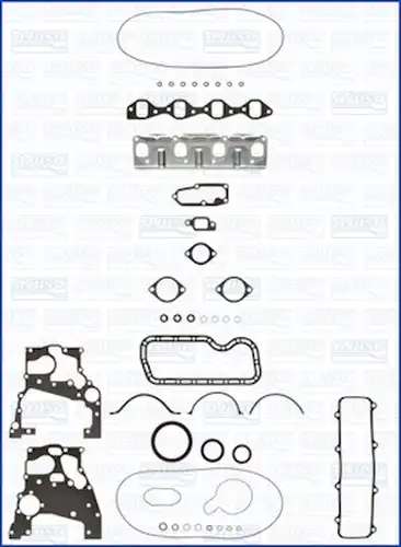 пълен комплект гарнитури, двигател WILMINK GROUP WG1165868