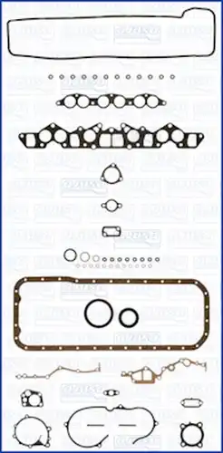 пълен комплект гарнитури, двигател WILMINK GROUP WG1165869